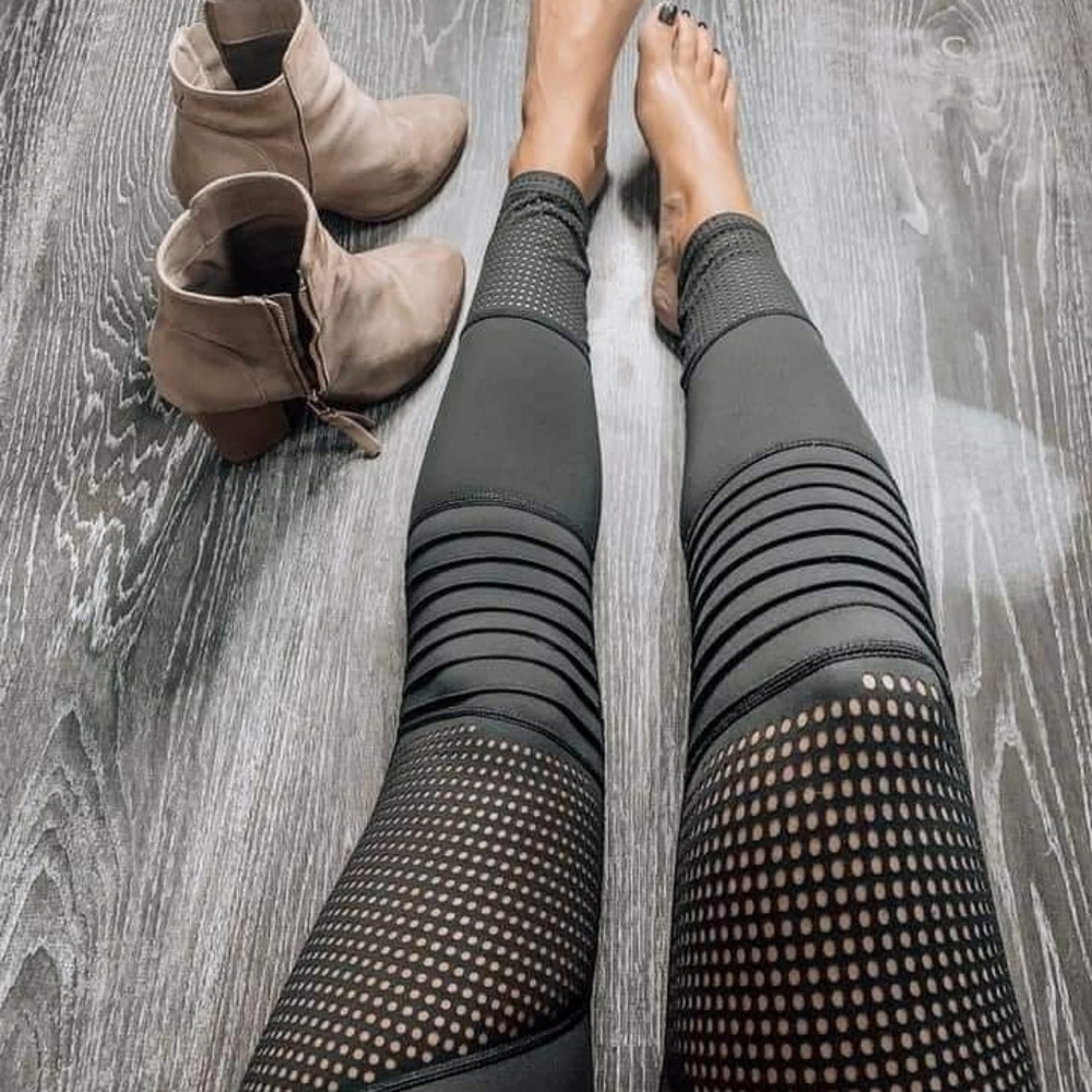 Back Moto Leggings